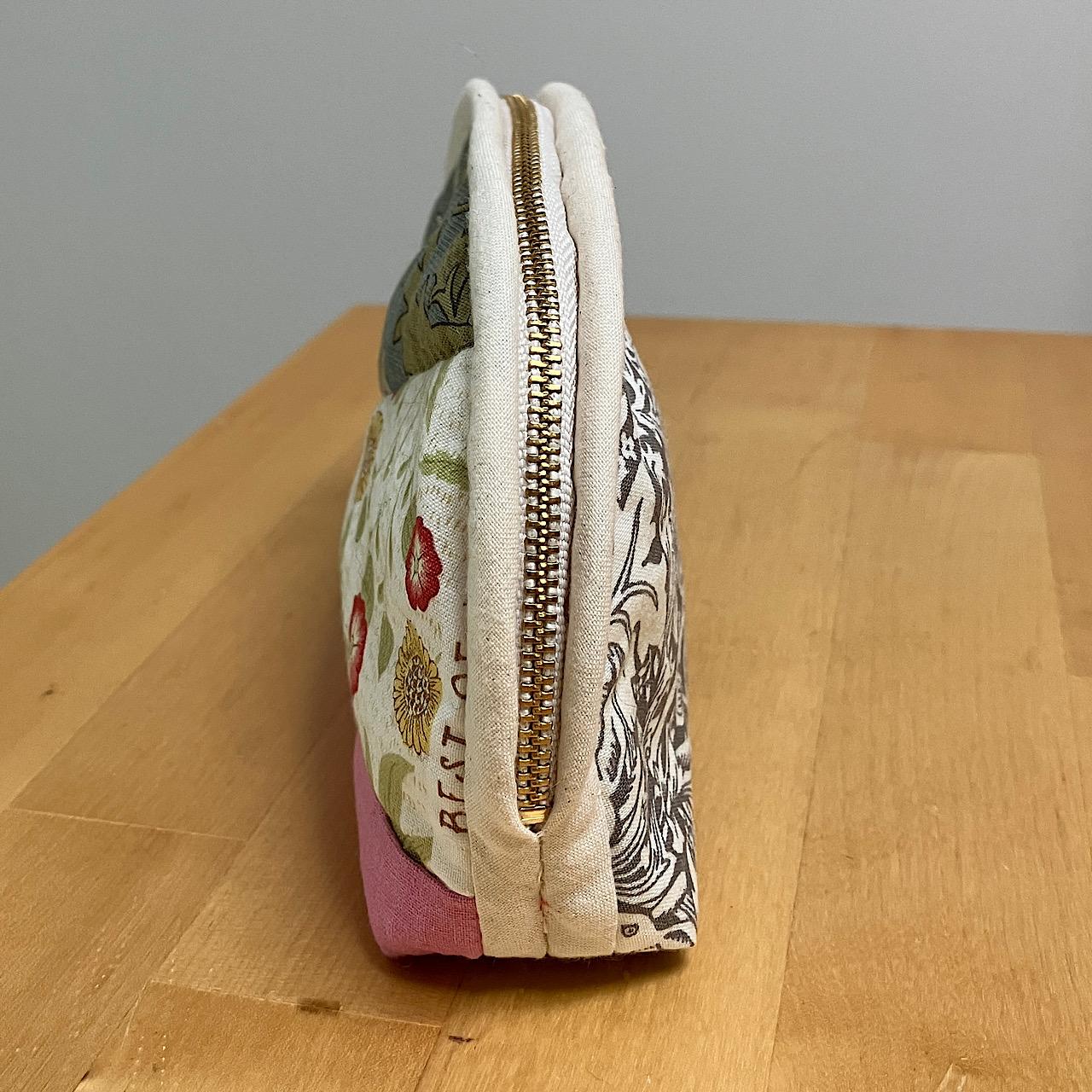 ハギレパッチワークキルト ポーチ 大 vol.3 | 3枚目